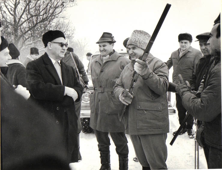 Vanatoare cu sefii misiunilor diplomatice 25 ianuarie 1969