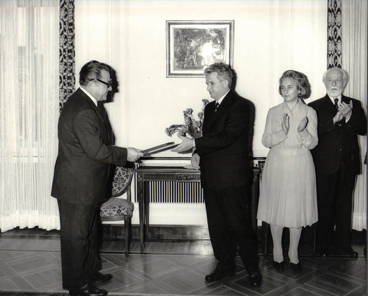 Ziua de nastere a lui Nicolae Ceausescu 26 ianuarie 1980