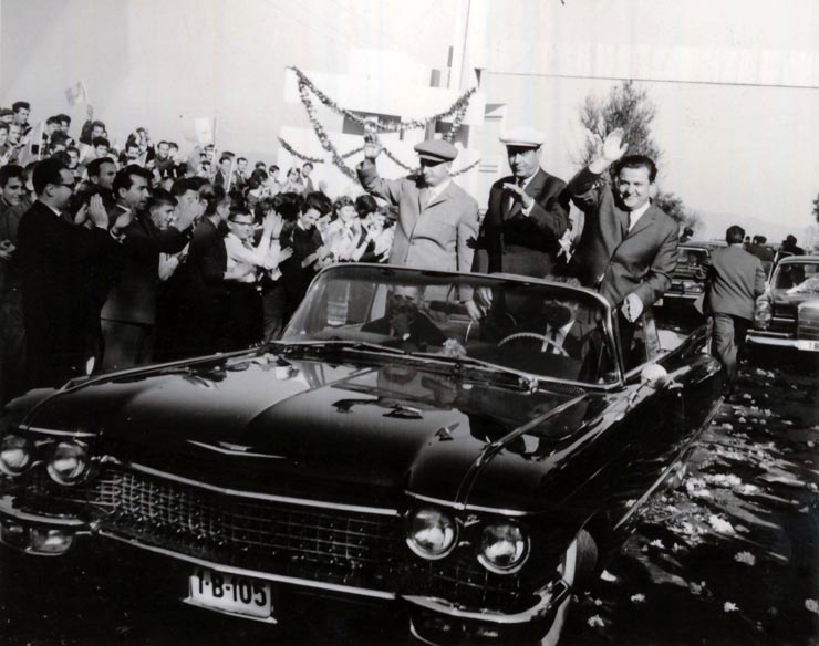 Vizita conducătorilor de partid şi de stat în regiunea Hunedoara (Deva) . (7-8 X 1966)