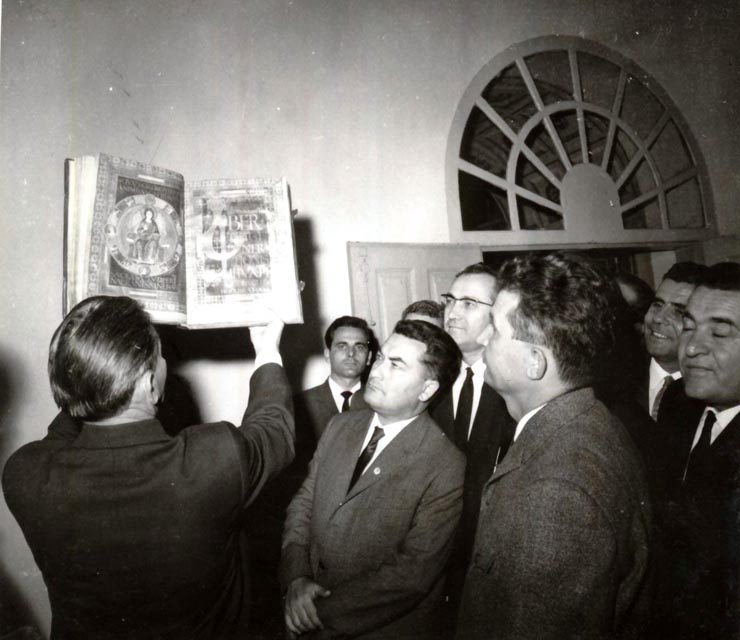 Vizita conducătorilor de partid şi de stat în regiunea Hunedoara (Alba Iulia) . (7-8 X 1966)