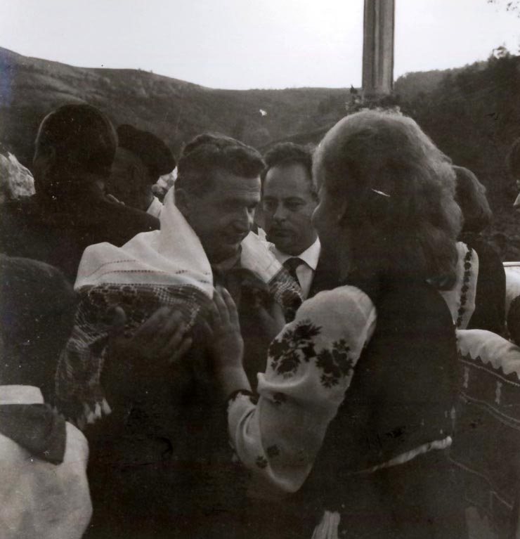 Vizita conducătorilor de partid şi de stat în regiunea Hunedoara (Ţara Zarandului) . (7-8 X 1966)