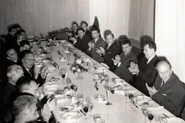 Aspect din timpul vizitei neoficiale făcute de Iosip Broz Tito în România. (1-3 XII 1966)