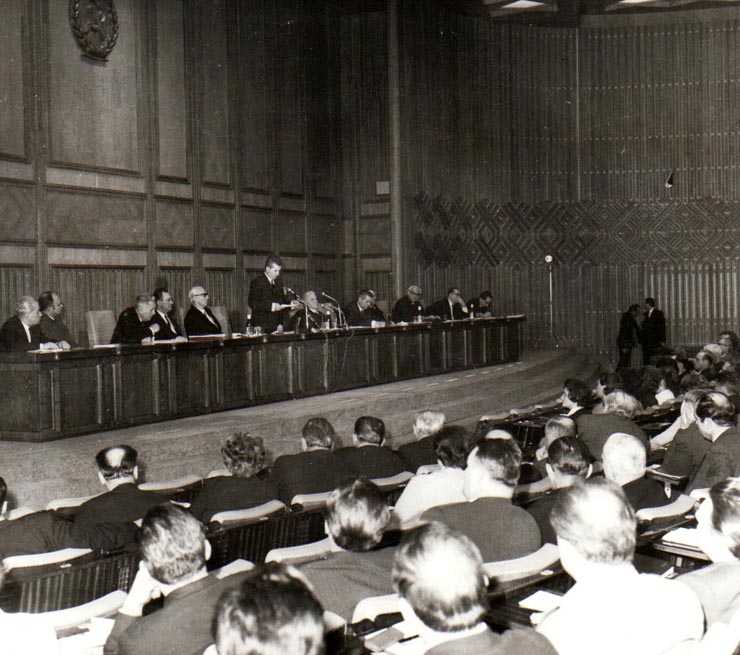 Plenara Consiliului oamenilor muncii de naţionalitate maghiară. Martie 1971.   (12 martie 1971).